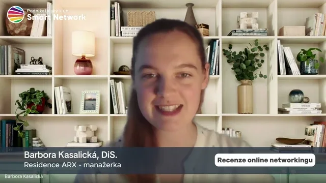Barbora Kasalická — reference z online akce Smart Network