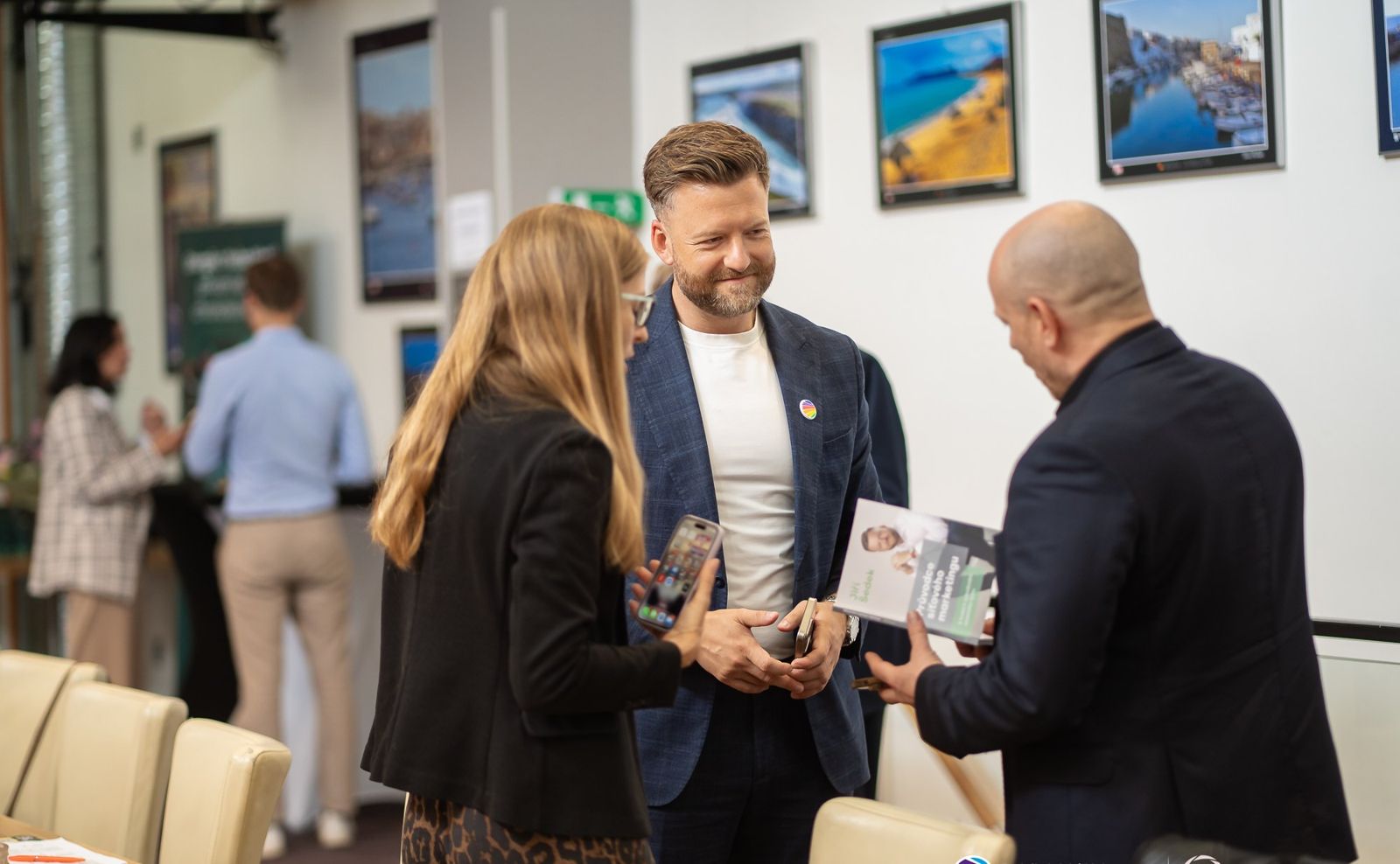 Networking na akci podnikatelského klubu Smart Network
